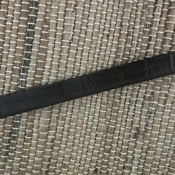 Dolce & Gabbana Brown Leather Belt with Silver Buckle - Picture 4 of 5